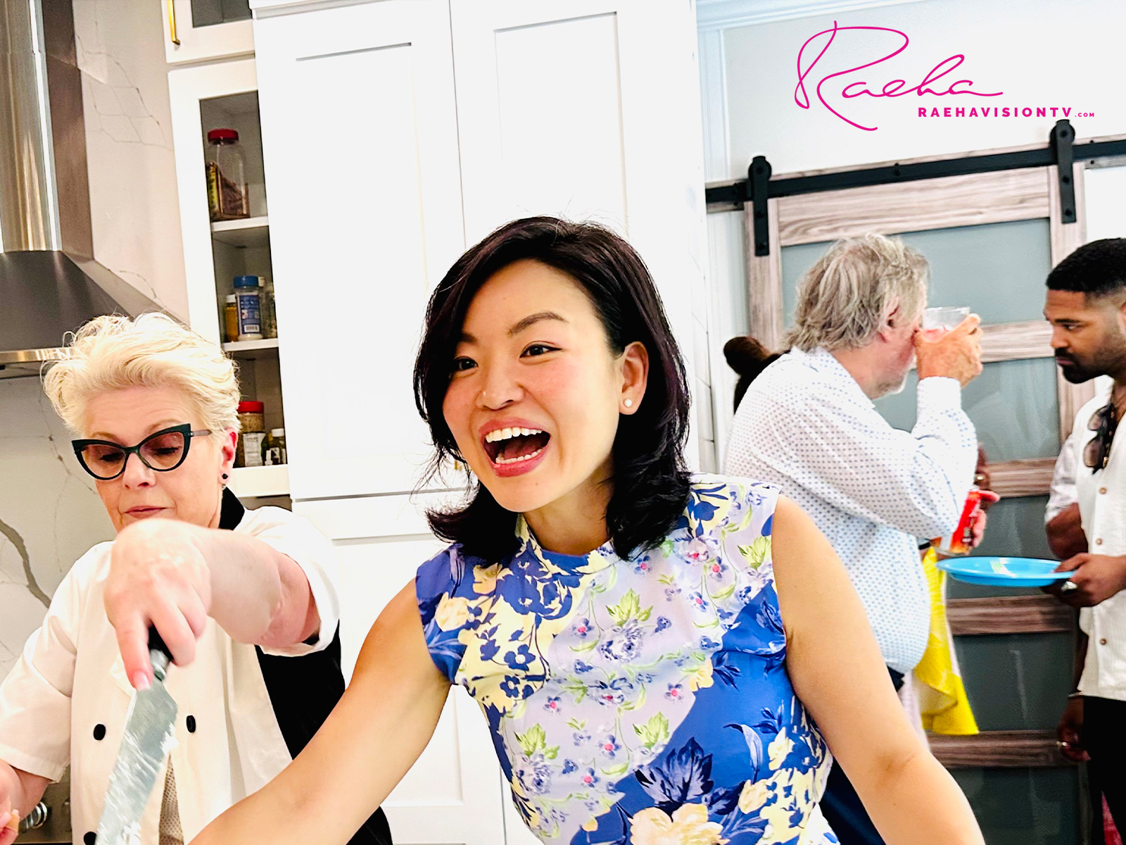 Raeha Vision TV at The Pro-Mozart 60th Anniversary VIP Garden Soiree